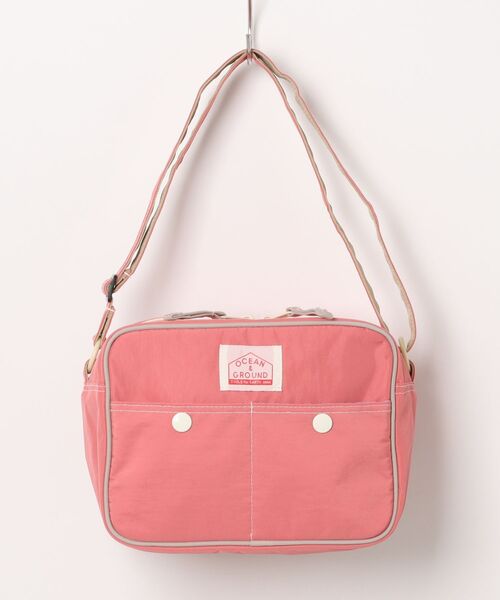 Ocean&Ground（オーシャン&グラウンド）の「ショルダーバッグ/GOODAY(通園バッグ)（ショルダーバッグ・キッズ・ラベンダー/ピンク/ダークネイビー/ブラック/エメラルド/ターコイズブルー/ベージュ/パープル/マスタード/ミント・FREE）」の10枚目の写真