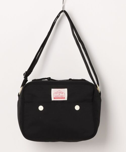 Ocean&Ground（オーシャン&グラウンド）の「ショルダーバッグ/GOODAY(通園バッグ)（ショルダーバッグ・キッズ・ラベンダー/ピンク/ダークネイビー/ブラック/エメラルド/ターコイズブルー/ベージュ/パープル/マスタード/ミント・FREE）」の2枚目の写真