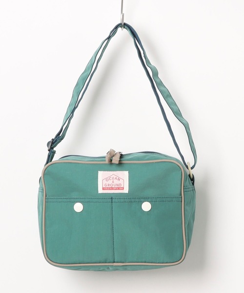Ocean&Ground（オーシャン&グラウンド）の「ショルダーバッグ/GOODAY(通園バッグ)（ショルダーバッグ・キッズ・ラベンダー/ピンク/ダークネイビー/ブラック/エメラルド/ターコイズブルー/ベージュ/パープル/マスタード/ミント・FREE）」の4枚目の写真