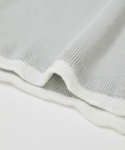 VIS(ビス)の「【WEB/一部店舗限定】配色メローバイカラーカーディガン(カーディガン/ボレロ・レディース・ベージュ/ダークブラウン/ブラック/グレー・FREE)」の14枚目の写真