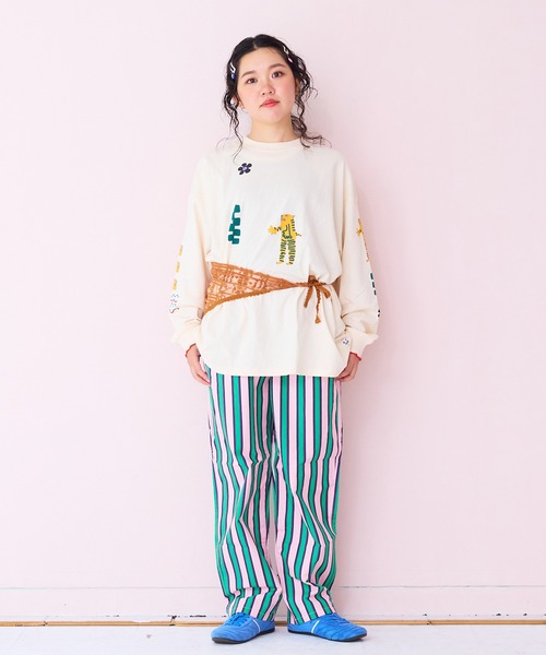 MARKEY'S（マーキーズ）の「シェフパンツ/おとな（チノパンツ・レディース・ホワイト系その他/レッド/グリーン/チャコール/ベージュ/ブルー/カーキ/ブラウン系その他/マルチ/ピンク系その他・170cm）」の8枚目の写真