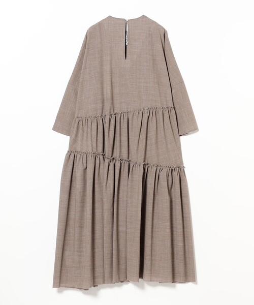 fennica(フェニカ)の「quitan / WEIRD TIERED ティアード ワンピース(ワンピース・レディース・ブラウン系その他3・ONE SIZE)」の6枚目の写真