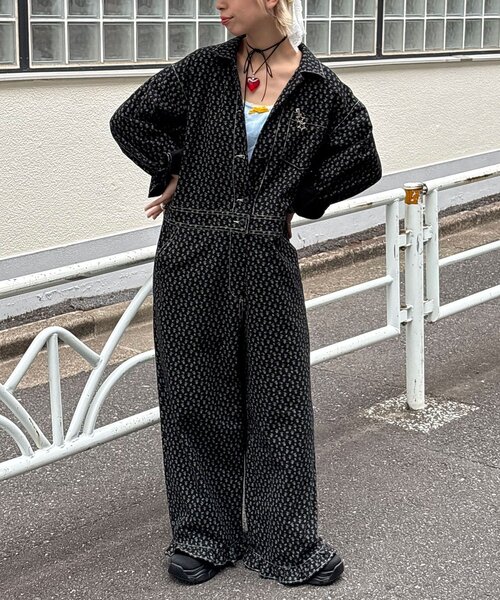 セール】【HELLO.SANFRANCISCO/ハローサンフランシスコ】花柄裾フリル