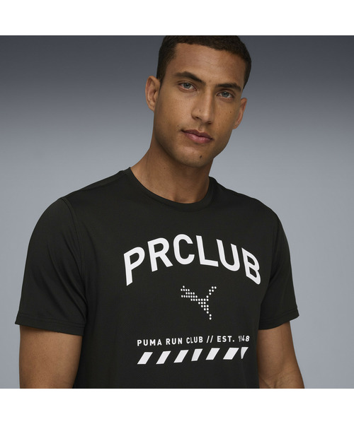 PUMA（プーマ）の「PUMA プーマ メンズ ランニング ランクラブ グラフィック メッシュ 半袖 Tシ（Tシャツ/カットソー・メンズ・イエロー/ブラック・SMALL/XX-LARGE/X-LARGE/LARGE/MEDIUM）」の3枚目の写真