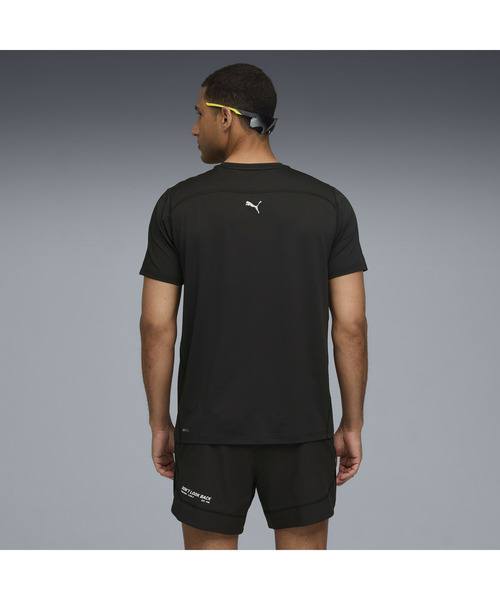 PUMA（プーマ）の「PUMA プーマ メンズ ランニング ランクラブ グラフィック メッシュ 半袖 Tシ（Tシャツ/カットソー・メンズ・イエロー/ブラック・SMALL/XX-LARGE/X-LARGE/LARGE/MEDIUM）」の5枚目の写真