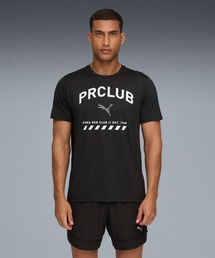 PUMA プーマ メンズ ランニング ランクラブ グラフィック メッシュ 半袖 Tシ