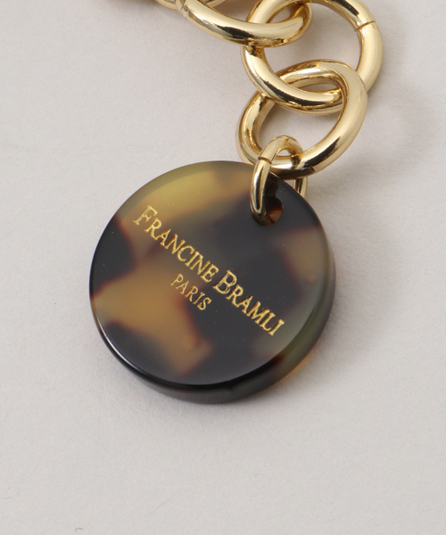 VERMEIL par iena（ヴェルメイユパーイエナ）の「FRANCINE BRAMLI フランシーヌ ブラムリ 別注ネックレス（ネックレス・レディース・イエロー/オリーブ/ブラウン・FREE）」の10枚目の写真