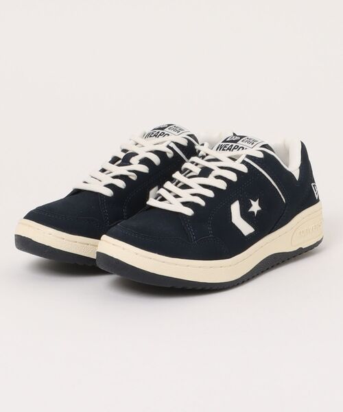 CONVERSE(コンバース)の「【CONVERSE/コンバース】ウエポン スエード OX / NE/WEAPON SUEDE OX / NE(スニーカー・メンズ・ネイビー×ホワイト・5.5inch/6inch/6.5inch/7inch/7.5inch/8inch/8.5inch/9inch/9.5inch/5inch)」の1枚目の写真