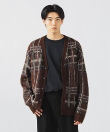 BEAMS HEART | 【ユニセックス】シャギータッチ Vネックカーディガン(カーディガン/ボレロ)