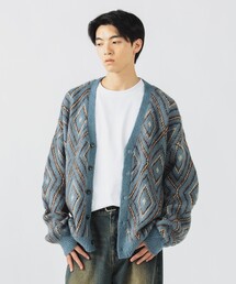 BEAMS HEART（ビームスハート）の「【ユニセックス】シャギータッチ Vネックカーディガン（カーディガン/ボレロ）」