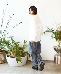 ROKX（ロックス）の「ROKX/ロックス INDIGO HEMP PANT パンツ（デニムパンツ）」