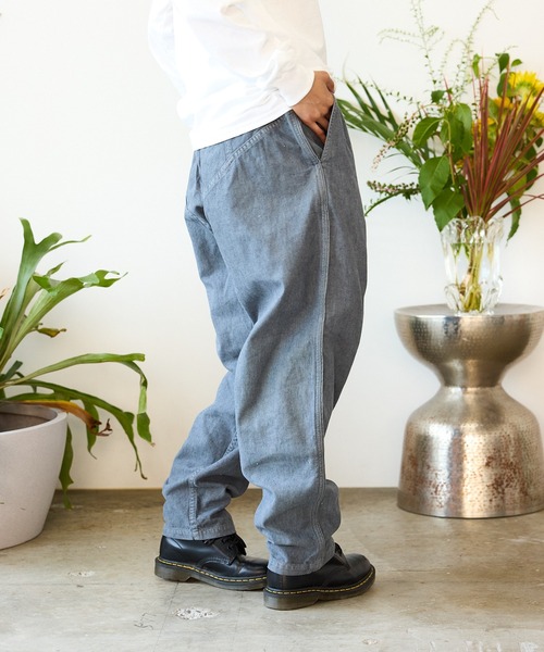 ROKX（ロックス）の「ROKX/ロックス INDIGO HEMP PANT パンツ（デニムパンツ・メンズ・インディゴブルー/グレー/カーキ・S/M/L/XL）」の20枚目の写真