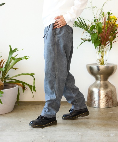ROKX（ロックス）の「ROKX/ロックス INDIGO HEMP PANT パンツ（デニムパンツ・メンズ・インディゴブルー/グレー/カーキ・S/M/L/XL）」の19枚目の写真