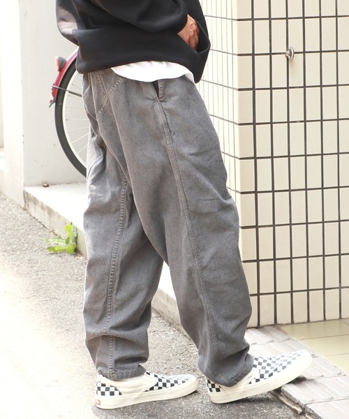 ROKX（ロックス）の「ROKX/ロックス INDIGO HEMP PANT パンツ（デニムパンツ・メンズ・インディゴブルー/グレー/カーキ・S/M/L/XL）」の7枚目の写真