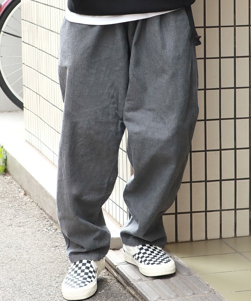 ROKX（ロックス）の「ROKX/ロックス INDIGO HEMP PANT パンツ（デニムパンツ・メンズ・インディゴブルー/グレー/カーキ・S/M/L/XL）」の5枚目の写真