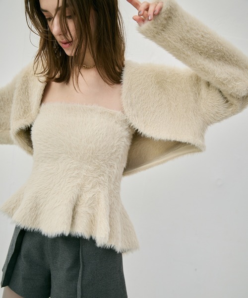 EIMY ISTOIRE（エイミーイストワール）の「タックショートパンツ（その他パンツ・レディース・チェック/ブラック・S/M）」の6枚目の写真