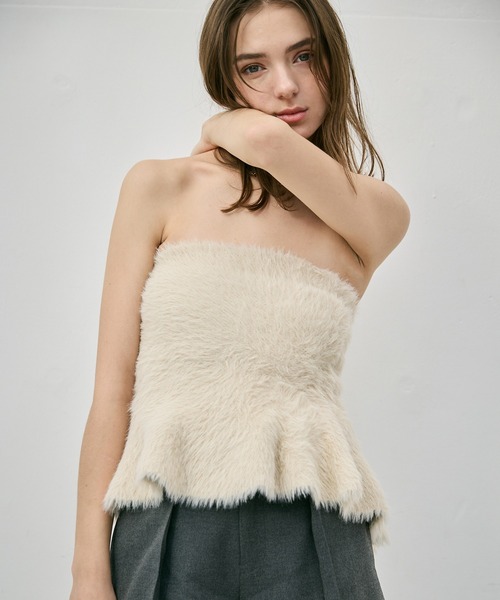 EIMY ISTOIRE（エイミーイストワール）の「タックショートパンツ（その他パンツ・レディース・チェック/ブラック・S/M）」の7枚目の写真