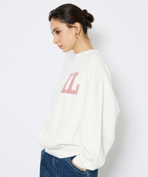 REMI RELIEF | 【REMI RELIEF / レミ レリーフ】SP加工起毛裏毛クルー(IL)プリント(Tシャツ/カットソー)