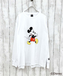 メンズ MICKEY MOUSE ミッキー オーバーサイズ ロンT