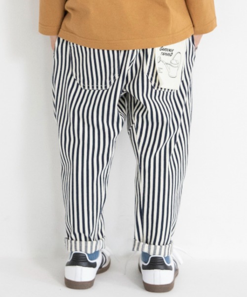 BRANSHES(ブランシェス)の「【25AW】ガーデナーテーパードツイルパンツ(その他パンツ・キッズ・ベージュ/イエロー/ネイビー/カーキ/ブラック・100/130/90/110/120/140/150/80/160)」の4枚目の写真