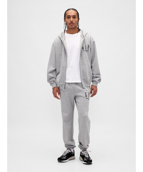 ざ*ん様 GAP グレー ジップアップパーカー Gap公式オンラインストア | ヴィンテージソフト ジップアップ