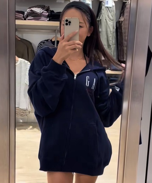 30th アニバーサリー ヘビーウェイト フレンチテリー GAPロゴ