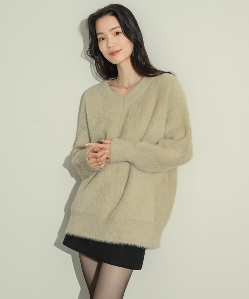 NEUNA（ヌナ）の「セミフレアミニスカパン（スカート・レディース・グレー/ブラック/アイボリー・FREE/LARGE）」の18枚目の写真