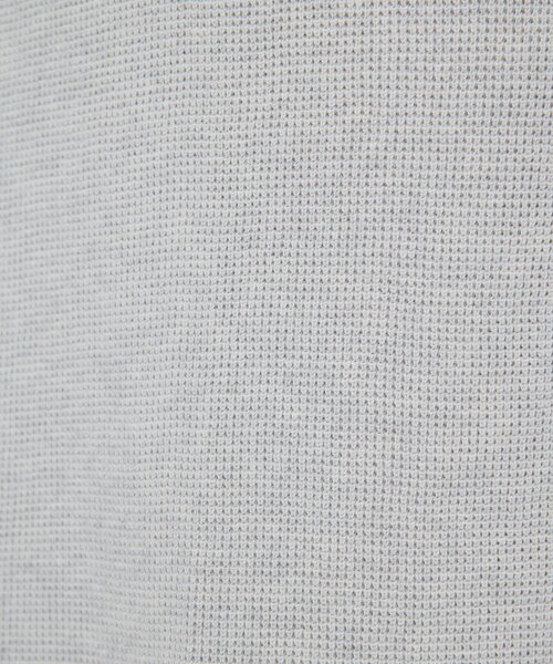 HERITANOVUM（ヘリテノーム）の「【HERITANOVUM】ワッフルタイトスカート（スカート・レディース・ライトグレー/モカ・FREE）」の9枚目の写真