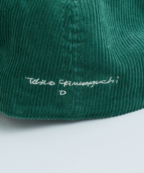 conges payes ADIEU TRISTESSE(コンジェ ペイエ アデュートリステス)の「ichiro yamaguchi.コーデュロイキャップ(キャップ・レディース・ネイビー/ブラウン/グリーン・FREE)」の22枚目の写真