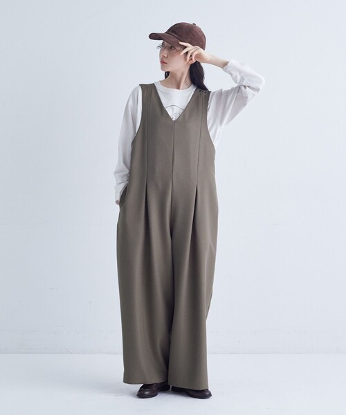 conges payes ADIEU TRISTESSE(コンジェ ペイエ アデュートリステス)の「ichiro yamaguchi.コーデュロイキャップ(キャップ・レディース・ネイビー/ブラウン/グリーン・FREE)」の16枚目の写真
