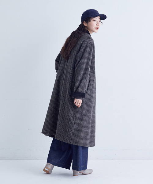 conges payes ADIEU TRISTESSE(コンジェ ペイエ アデュートリステス)の「ichiro yamaguchi.コーデュロイキャップ(キャップ・レディース・ネイビー/ブラウン/グリーン・FREE)」の3枚目の写真