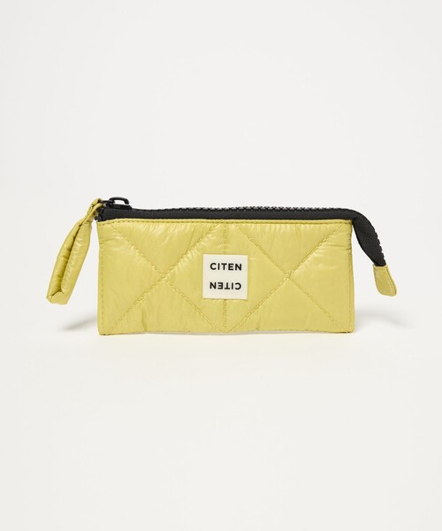 CITEN(シテン)の「<CITEN>パデッドペンケース(ステーショナリー・レディース・ブラック/シルバー/ダークグレー/その他3/その他4/ケリーグリーン/クリーム/ターコイズブルー系/その他6・FREE)」の3枚目の写真