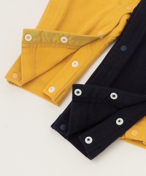 kladskap（クレードスコープ）の「サーカスライオンカバーオール（ロンパース・キッズ・アイボリー/ターコイズブルー・70cm/80ｃｍ）」の10枚目の写真