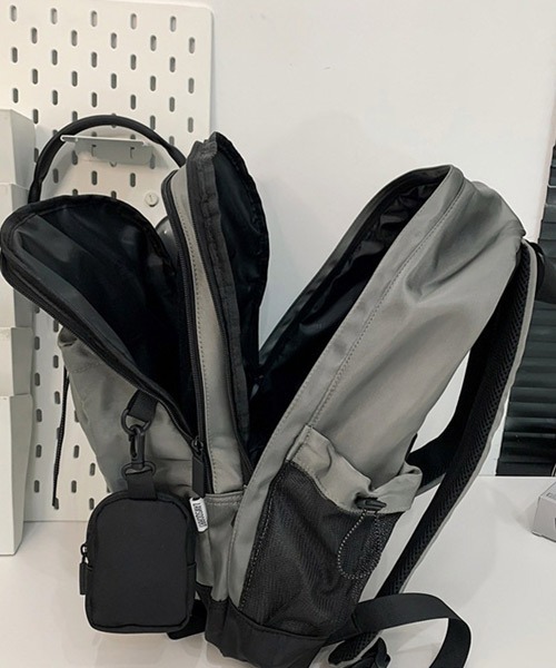 Ressaca（レサーカ）の「ポーチ付きドロストポケットリュックサック（バックパック/リュック・メンズ・グレー/ブラック/ホワイト・FREE）」の20枚目の写真