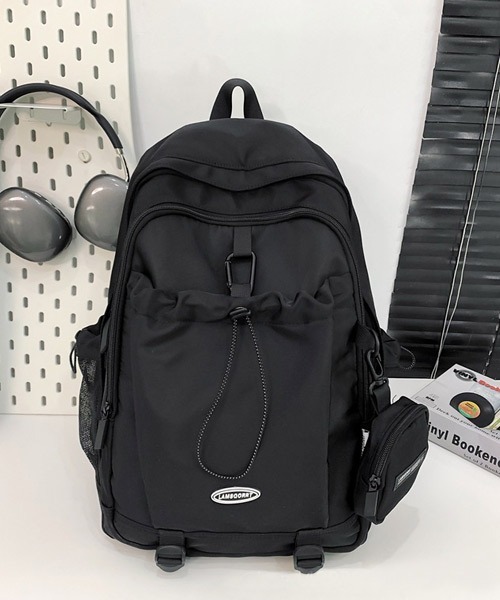 Ressaca（レサーカ）の「ポーチ付きドロストポケットリュックサック（バックパック/リュック・メンズ・グレー/ブラック/ホワイト・FREE）」の15枚目の写真