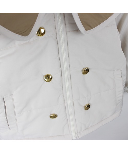 maarook（マルーク）の「ポリエステルツイルセーラー２ｗａｙ中綿ジャケット（その他アウター・キッズ・ネイビー/ホワイト・130cm/120cm/110cm/100cm/90cm）」の13枚目の写真