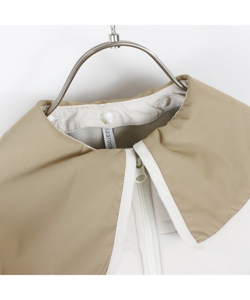 maarook（マルーク）の「ポリエステルツイルセーラー２ｗａｙ中綿ジャケット（その他アウター・キッズ・ネイビー/ホワイト・130cm/120cm/110cm/100cm/90cm）」の14枚目の写真