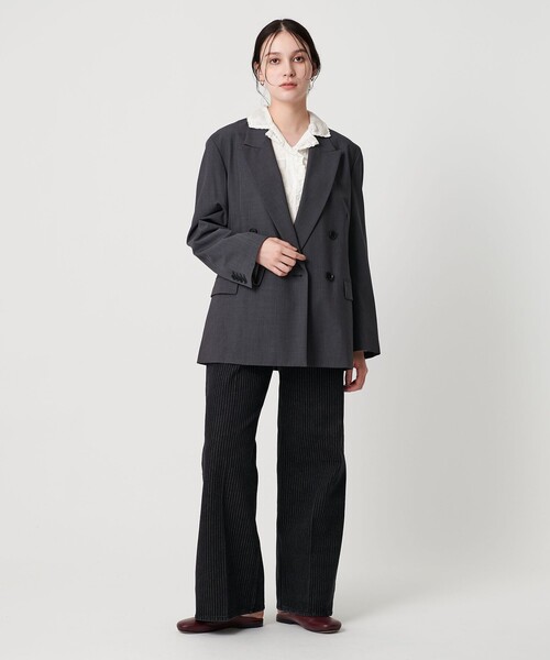 エンブロイダリー オープンカラーシャツ（シャツ/ブラウス