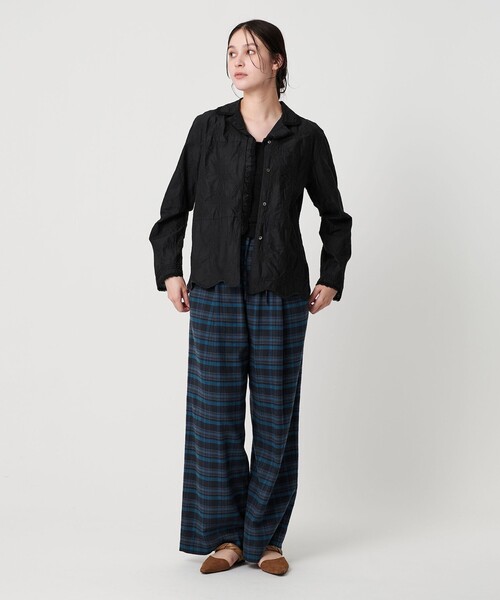 エンブロイダリー オープンカラーシャツ（シャツ/ブラウス