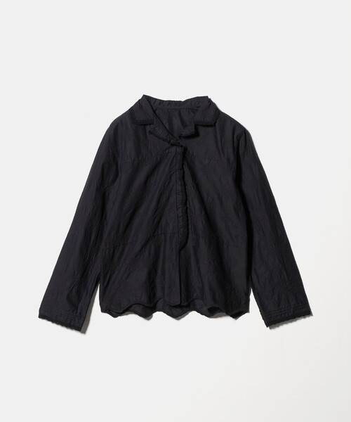 BEAUTY&YOUTH UNITED ARROWS（ビューティーアンドユースユナイテッドアローズ）の「エンブロイダリー オープンカラーシャツ（シャツ/ブラウス・レディース・ブラック/ホワイト/ライム・FREE）」の15枚目の写真