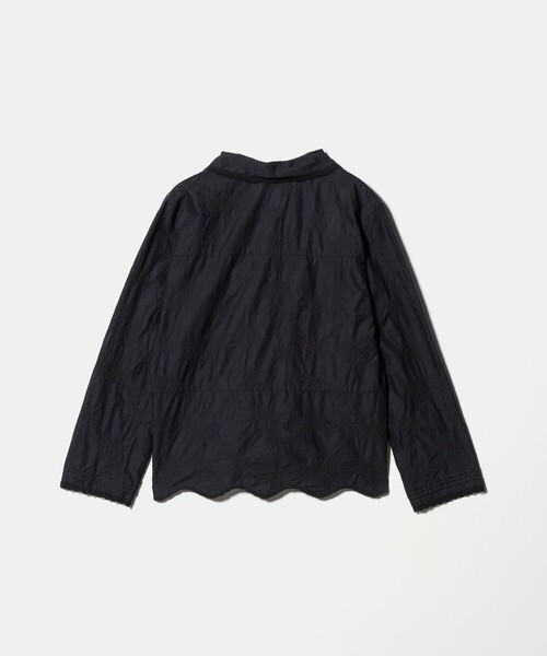 BEAUTY&YOUTH UNITED ARROWS（ビューティーアンドユースユナイテッドアローズ）の「エンブロイダリー オープンカラーシャツ（シャツ/ブラウス・レディース・ブラック/ホワイト/ライム・FREE）」の16枚目の写真