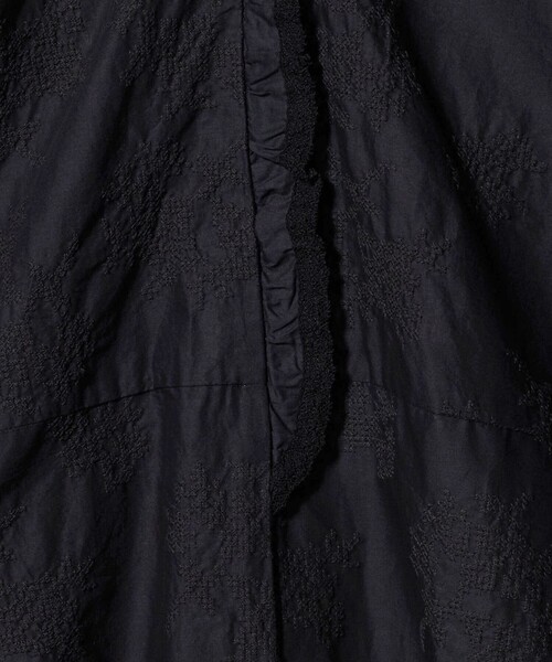 BEAUTY&YOUTH UNITED ARROWS（ビューティーアンドユースユナイテッドアローズ）の「エンブロイダリー オープンカラーシャツ（シャツ/ブラウス・レディース・ブラック/ホワイト/ライム・FREE）」の19枚目の写真