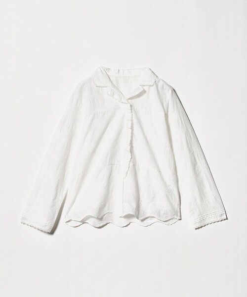 BEAUTY&YOUTH UNITED ARROWS（ビューティーアンドユースユナイテッドアローズ）の「エンブロイダリー オープンカラーシャツ（シャツ/ブラウス・レディース・ブラック/ホワイト/ライム・FREE）」の20枚目の写真