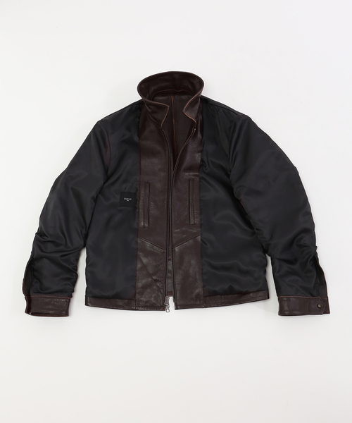 ラムレザー フレンチアンティーク ライダースジャケット（ライダース