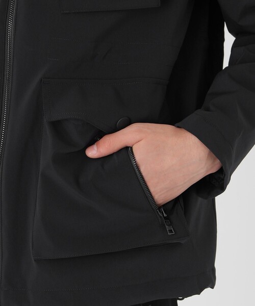 BLACK LABEL CRESTBRIDGE（ブラックレーベル・クレストブリッジ）の「【BLACK lab.】Octa(R)ライニングインサレーションM-65（ブルゾン・メンズ・グリーン系その他7/ブラック・L/M/XL）」の10枚目の写真