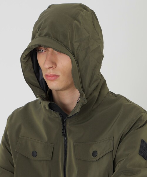 BLACK LABEL CRESTBRIDGE（ブラックレーベル・クレストブリッジ）の「【BLACK lab.】Octa(R)ライニングインサレーションM-65（ブルゾン・メンズ・グリーン系その他7/ブラック・L/M/XL）」の18枚目の写真
