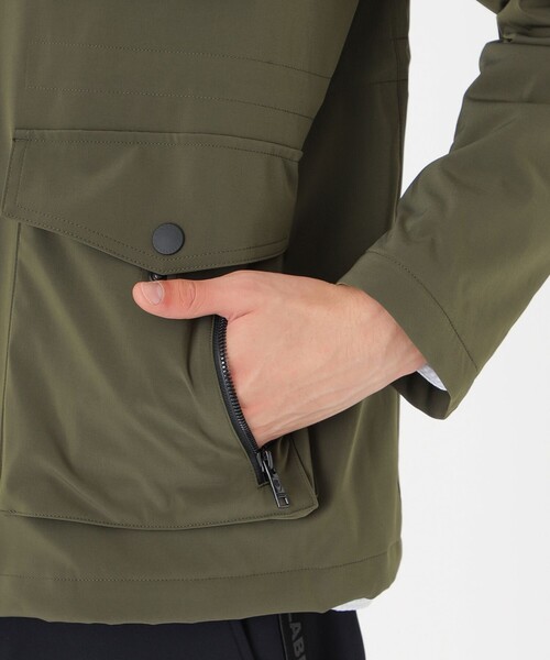 BLACK LABEL CRESTBRIDGE（ブラックレーベル・クレストブリッジ）の「【BLACK lab.】Octa(R)ライニングインサレーションM-65（ブルゾン・メンズ・グリーン系その他7/ブラック・L/M/XL）」の21枚目の写真