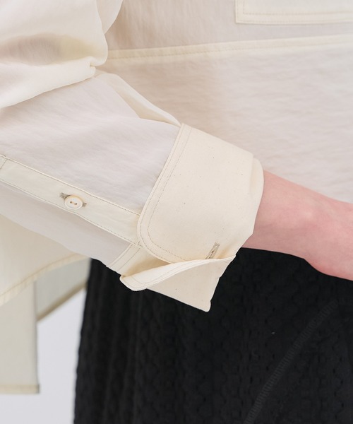 ダブルポケットレーヨンショートシャツ（シャツ/ブラウス）｜PUBLIC