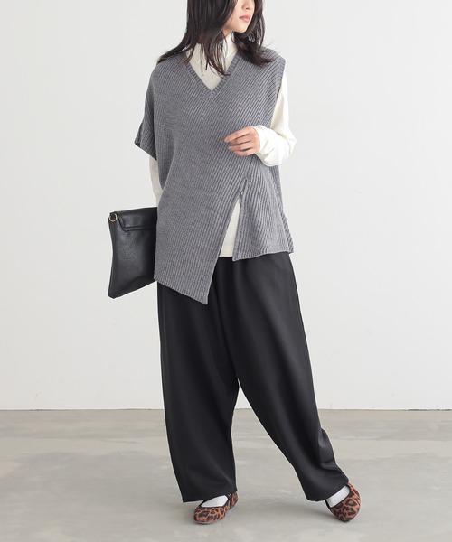 n'OrLABEL（ノアールレーベル）の「サルエルパンツ（その他パンツ・レディース・グレー/ブラック・2/1）」の16枚目の写真