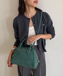 fredy emue | 台形ファスナーボストンバッグ(ショルダーバッグ)